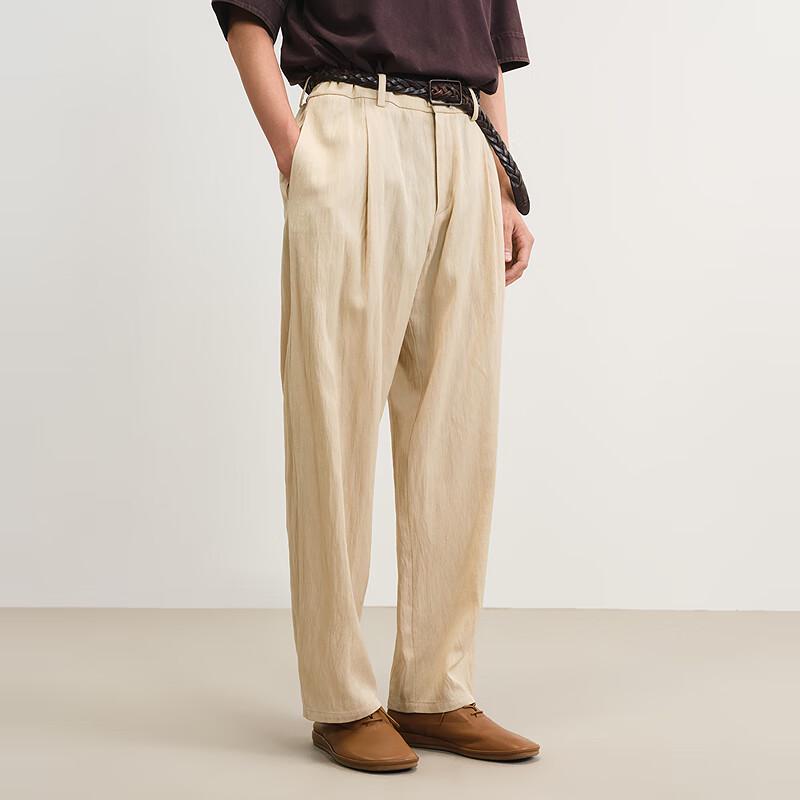 Sketch Men's 2025 Summer Straight-Leg Loose Casual Trousers