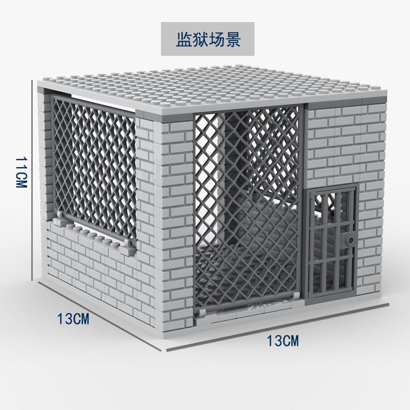 Military-Themed Top-Grade Scene Top-Grade Jail Premium-Quality Prison Top-Grade Cell Superior-Grade Confinement Interior Space Superior-Grade Police