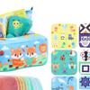 Sensory Game Storage Organizer Teaching Aids Tissue Boxes Toy for Toddlers