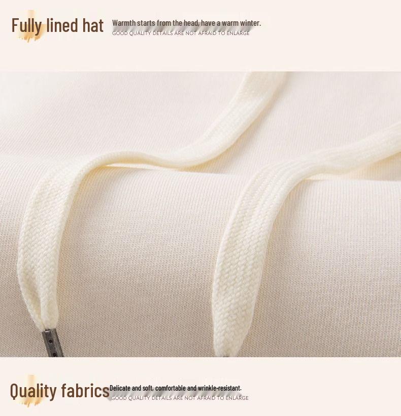 Lambswool Zipper Cardigan Coat - Thickened, Warm for Fall/Winter 2023