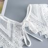 Perfect Match Lace Hollow Out Fake Collars For Women Floral Embroidered Detachable Collar Female Removable Cotton Polyester False Collar