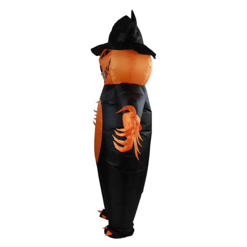 Costume gonfiabile Uomo Zucca di Halloween per Feste ed Eventi