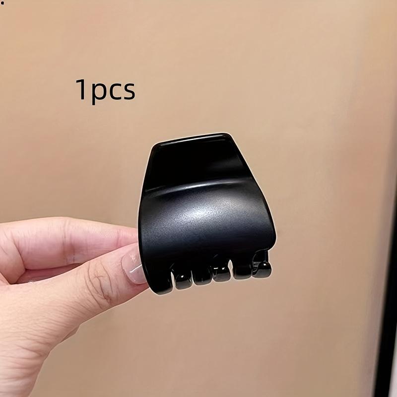 1pcs Matte High Ponytail Fixed Artifact Hair Grab Clip, Female Premium Sense Shark Clip Back Head Hairpin Hair Accessories