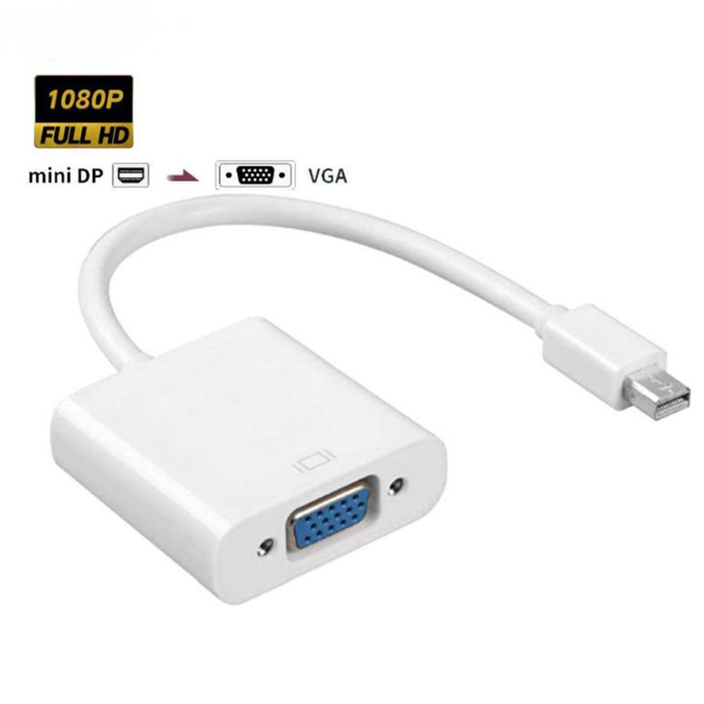 Mini DisplayPort auf VGA Adapter für MacBook Pro/Air/iMac zu Monitore Projektoren Fernseher