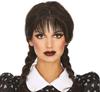Wednesday Wig Black Hair Braids Schoolgirl