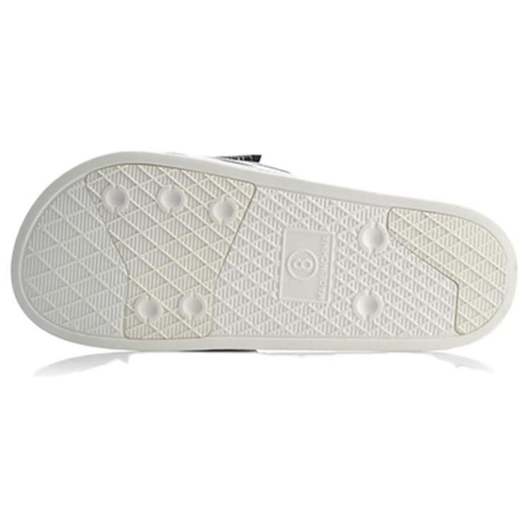 New Disney x LiNing Quiet Abrasion Resistant Slide Slippers Men's White AGAQ023-5