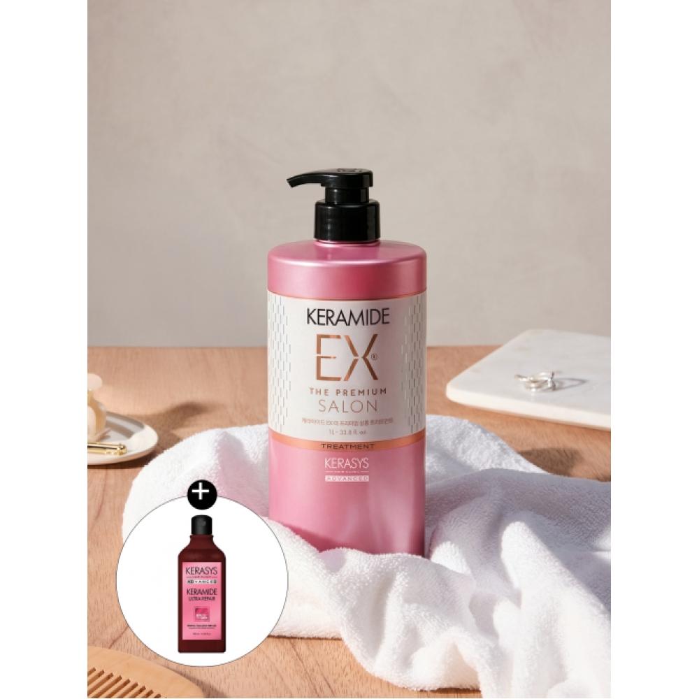 

Kerasys Keramide Ex The Premium Salon Treatment 1l + Keramide Shampoo 180ml Free Package NONE