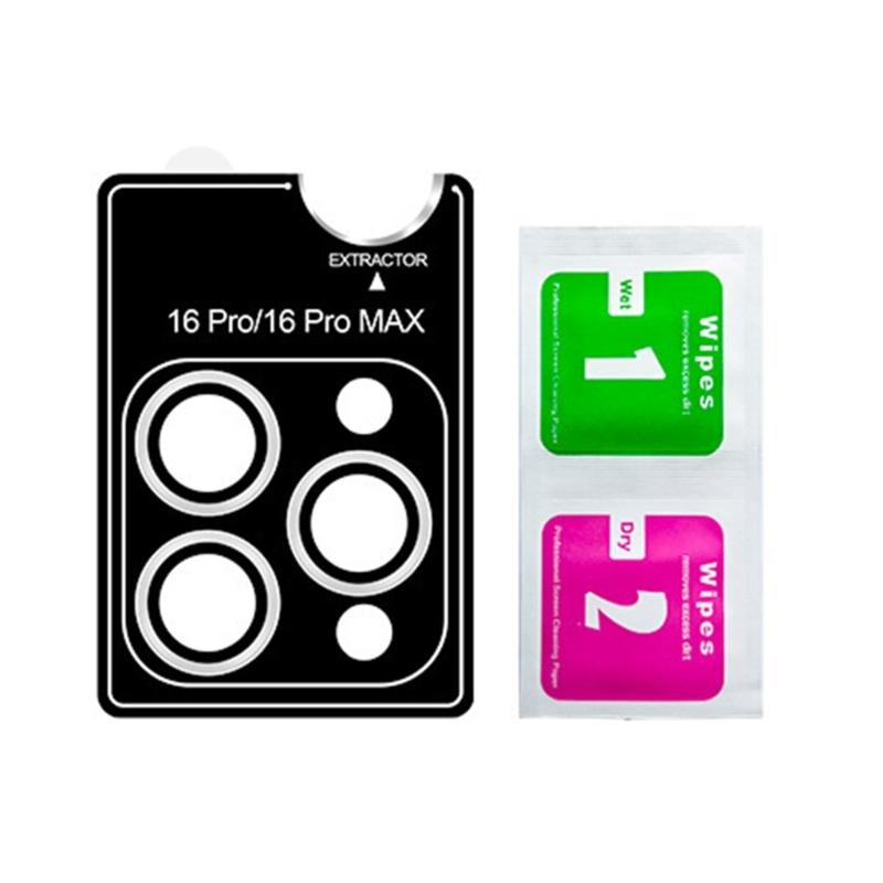 

Tempered Glass Lens Guard Precisions Engineered Cut Fingerprint Resistant Coating for Phone 16 Series Camera