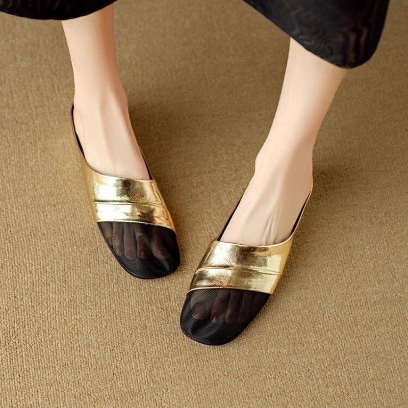 Mules Shoes Mesh Breathable Flat Women's Slippers and Ladies Sandals Designer Luxury Original New Fashion High Quality 39 Slides