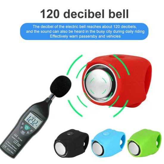 Bike Horn High Decibel Compact Size Waterproof Simple Installation Bicycle Handlebar Bell Replacement Parts