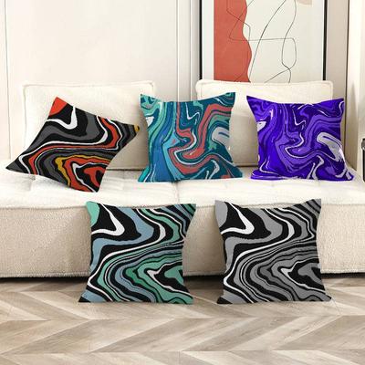Strata Liquid Pillow Cushion Cover Pillowcase Living Room Sofa Home Decor Customized