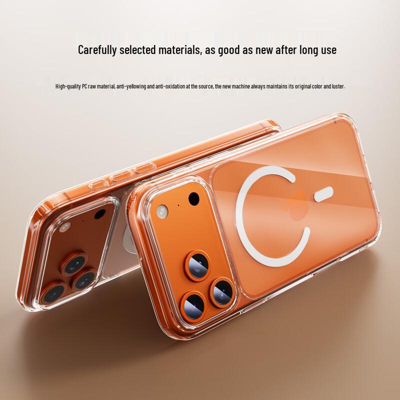BIAYIAS MagSafe Clear Airbag Anti-fall iPhone Case