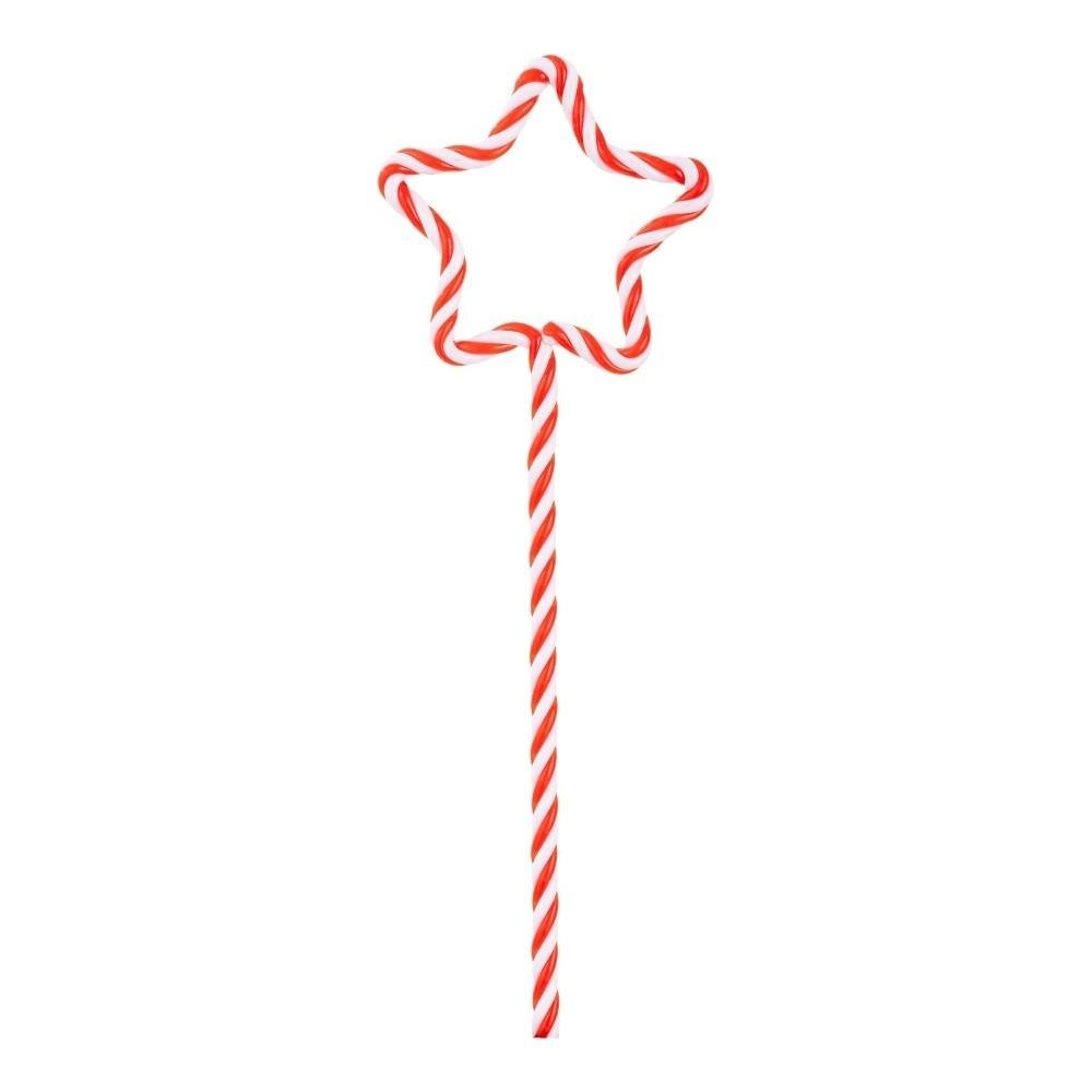 Lifelike Artificial Candy Cane Branches Red Green White Xmas Tree Garland Ornaments  Xmas Decor