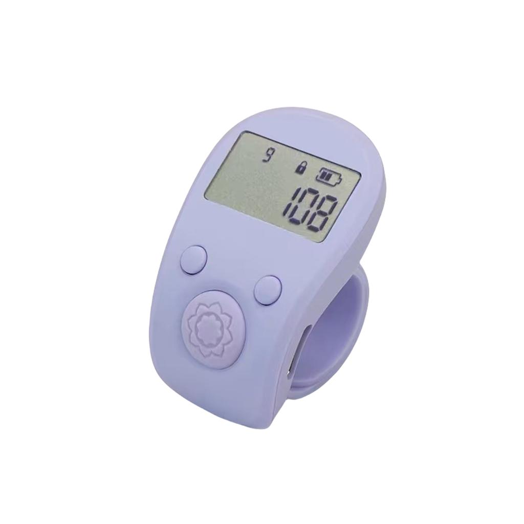 Finger Counter Luminous Finger Ring Electric Digital Display Tally Counter For Sewing Knitting Weave Tool