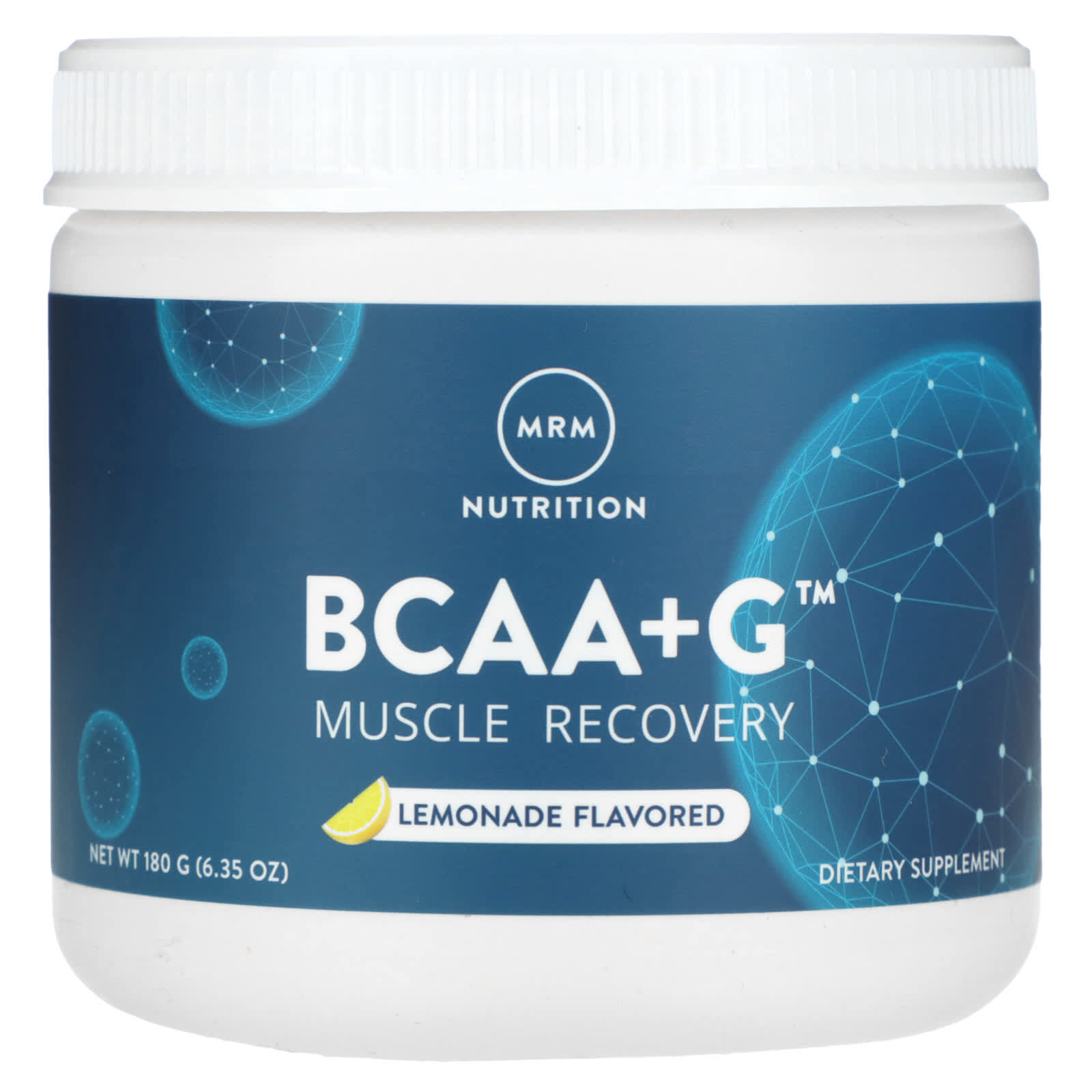 

MRM Nutrition, BCAA+G, Lemonade Flavor, 0.396 lbs (180 g)