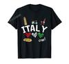 Men Women T Shirt More Design Italy Flag Vintage Italian design Italia TShirt Map Tops 100 Cotton  Tees