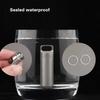 Mini Sealed Can Pill Container Titanium Alloy Portable Waterproof Medicine Bottle Single Compartment Non-Slip Sealed