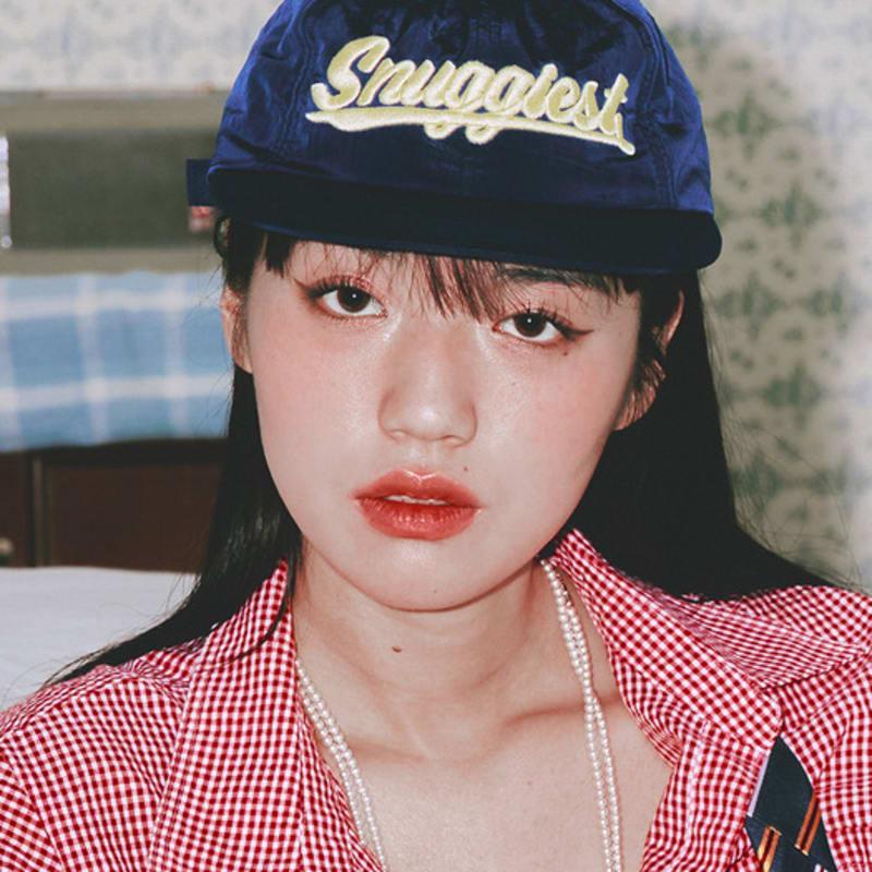 

SNUGGIEST Vintage Logo Nylon Cap [Navy] Navy_F