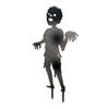 Zombie Garden Stake Metal Zombie Silhouette Yard Stake Weather Resistant Spooky Zombie