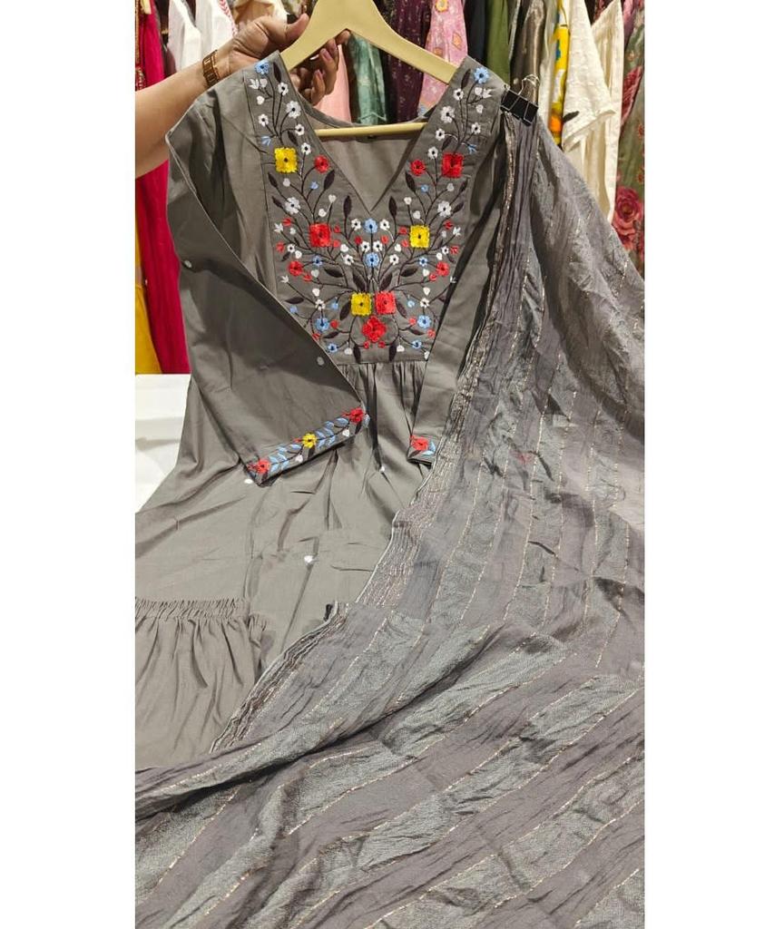 Indian Designer Salwar Suit Kurti Pant Dupatta Set Women Bollywood Anarkali Dress