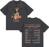2026 Cantante Alejandro Sanz Album Tour Primavera Estate Stampa Girocollo T-shirt di Alta Qualità Casual T-shirt Uomo Donna Magliette