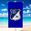 Quick Dry Beach Towel Millonarios Pattern, Lightweight Absorbent Towel for Pool Beach Vacation Use