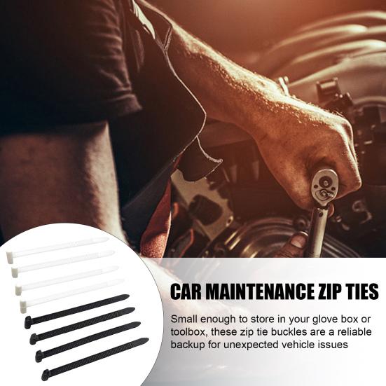 Yousheng Nylon Universal Cable Tie Buckle Self-Locking Zip Ties Holder for Car Repair Heavy Duty Multifunctional Cable Tie Buckle