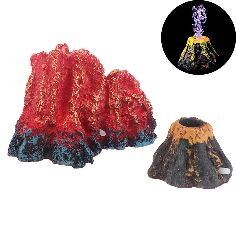 fish tank volcano