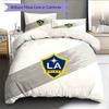 LA Galaxy Pattern Bedding Quilt Set  Home Decoration  Gift (1 * duvet cover + 2 * pillowcase  without core)