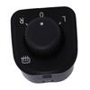 Mirror Control Switch Knob 1K0959565K Left Driver Side Rear View Mirror Adjustment Control Switch Replacement for MK5
