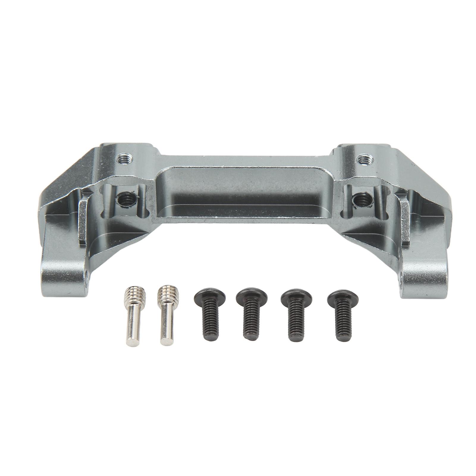 

RC Front Bumper Mount Aluminium Alloy High Strength Easy Installation RC Bumper Mount for Traxxas