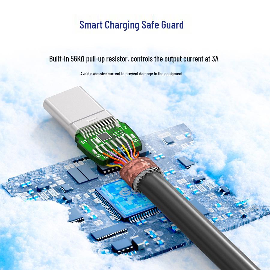 MSL USB 3.0 Type-C Universal Fast Charging and Data Transfer Cable for Computer, Phone, Tablet