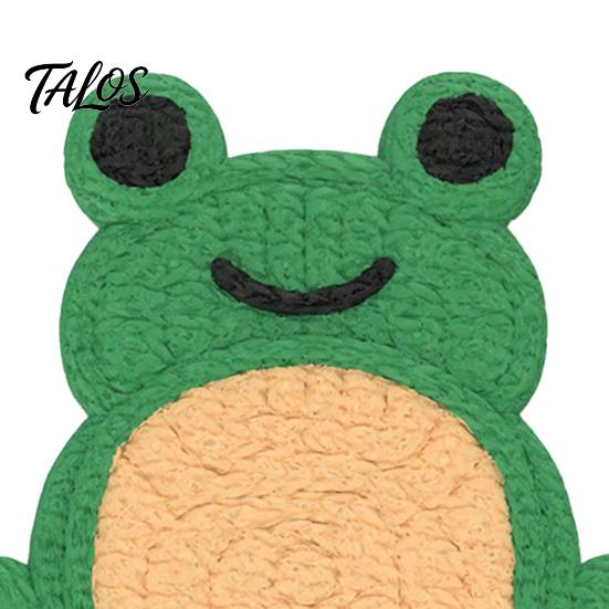 Frog Coasters, 3D Printed Drink Coasters, Anti-Slip Felt And Cork Heat Resistant Coasters, for Table Protection Desk Decor
