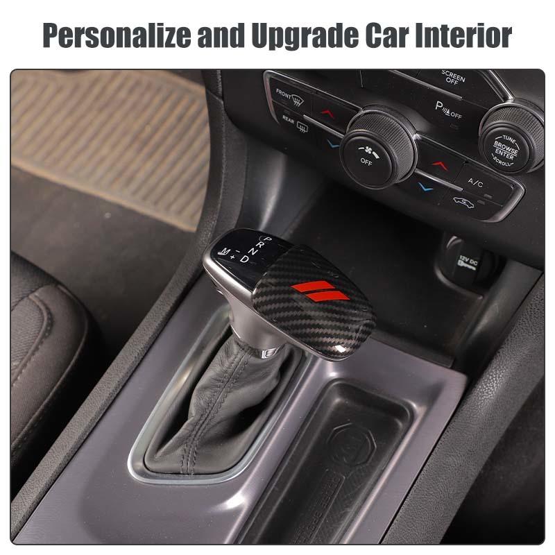 Car Gear Shift Panel Cover For Dodge Charger Gear Lever Protective Sticker For Dodge Challenger 2015 Up for Durango 2018 Up ABS Accessories