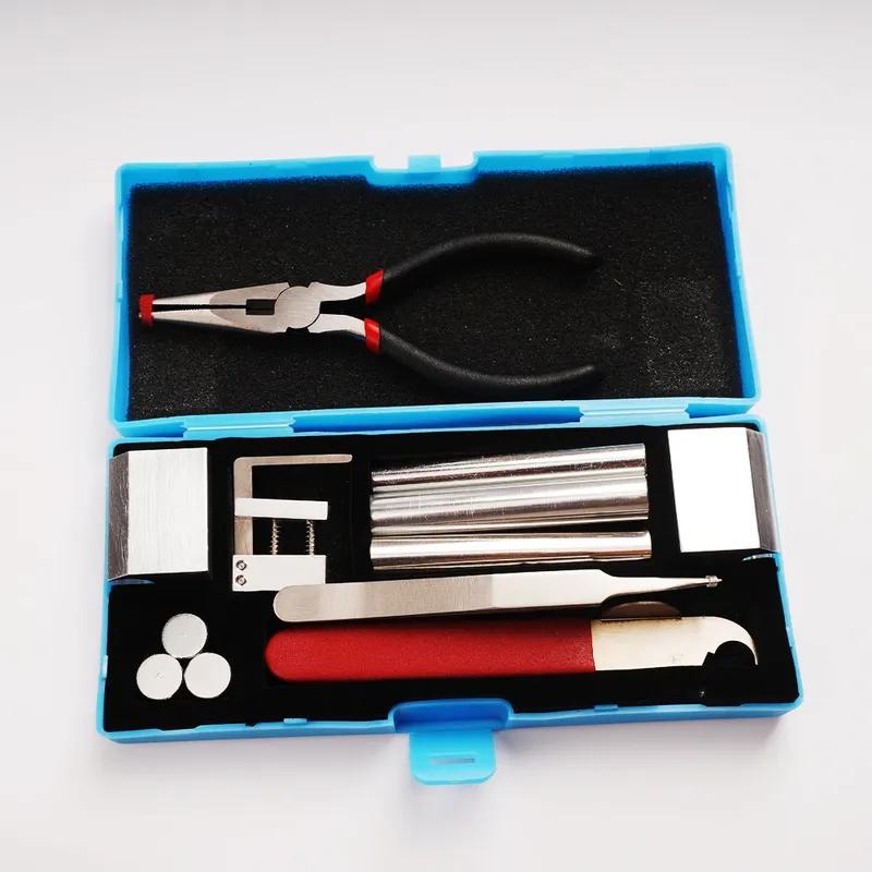 HUK Professional 12-in-1 Lock Disassembly Kit – Locksmith Repair Tool Set for Auto/Home Locks with Precision Picks