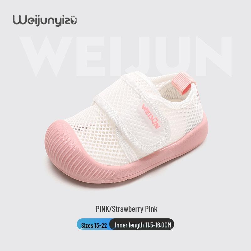 Breathable Summer Mesh Sandals for Toddler Boys, Soft Sole, Ages 1-3