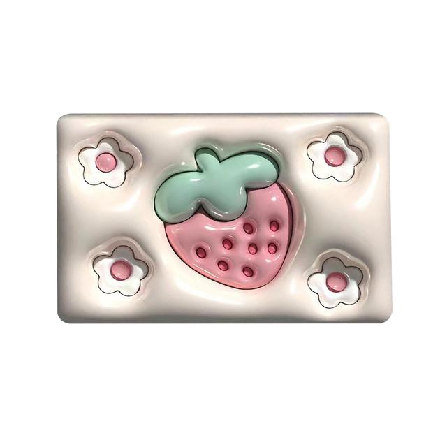 Cute Cartoon Bathroom Bath Mat Crystal Velvet Non Slip Mat Floor Rug Water Absorbent Doormat 3D Cobblestone Embossed Foot Mats