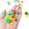 200x Bird Leg Rings for Small Poultry Chicken for Lovebirds Quail Small Poultry
