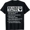 Papa mit Bart Lustige Bartfakten_ Schützt vor dem Altern, Macht Männlich T-Shirt