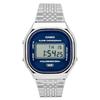 Digital Stainless Steel Quartz A140WE-2A Unisex Watch