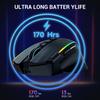 Redragon M915WL Wireless Gaming Mouse, 16000 DPI, Black