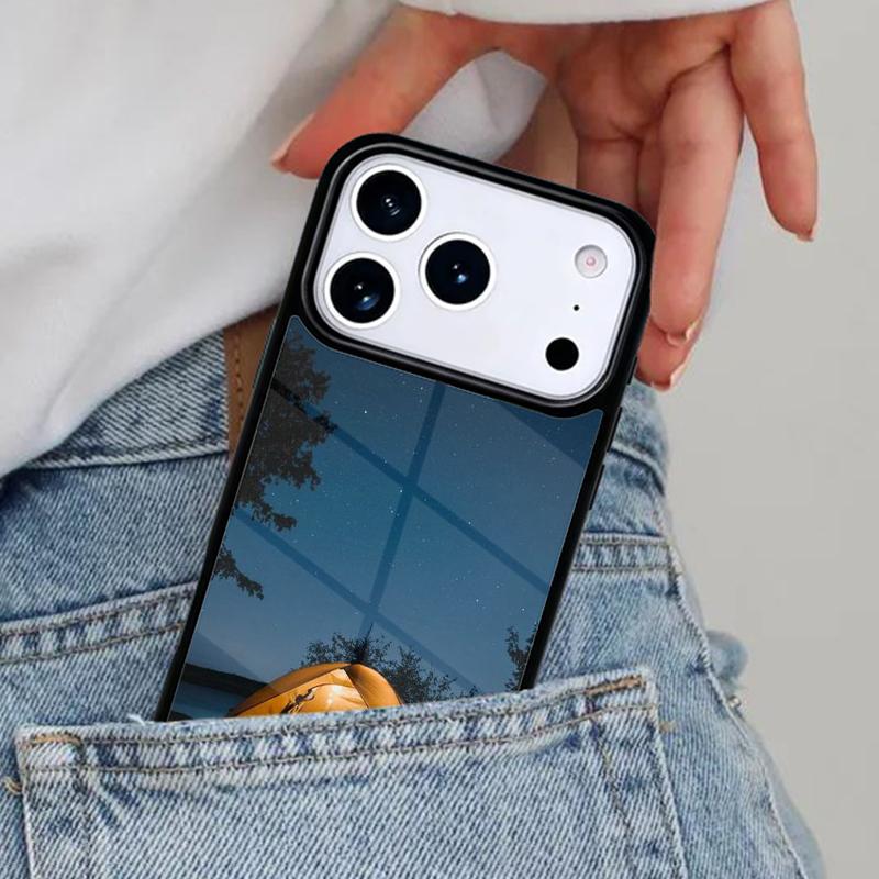 Camping Nature Mountain Phone Case for iPhone 16e 15 14 13 12 17 Pro Max Plus Air 17pro Cover Coque
