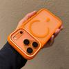 Double Color for Magsafe Matte Case for iPhone 15 16 17 Pro Max Air 14 Plus 13 11 12 Magnetic Frosted Shockproof Cover