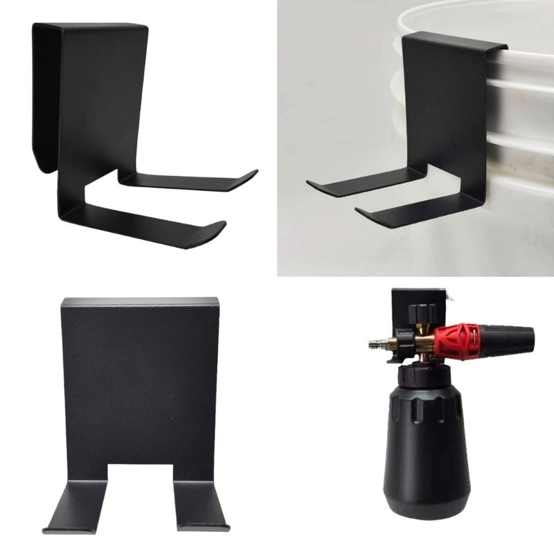 Schaumkännchenständer Eisen Rutschfeste Designs Schaumkännchenhalter Einfache Installation für Kaffee-Enthusiasten & Privatanwender