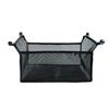 Portable Picnic Table Storage Net Bag Large Capacity Black Mesh Bag  Outdoor