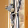 Horse Elephant Deer Bear Plush Curtain Tieback Cartoon Dolls For Home Decor