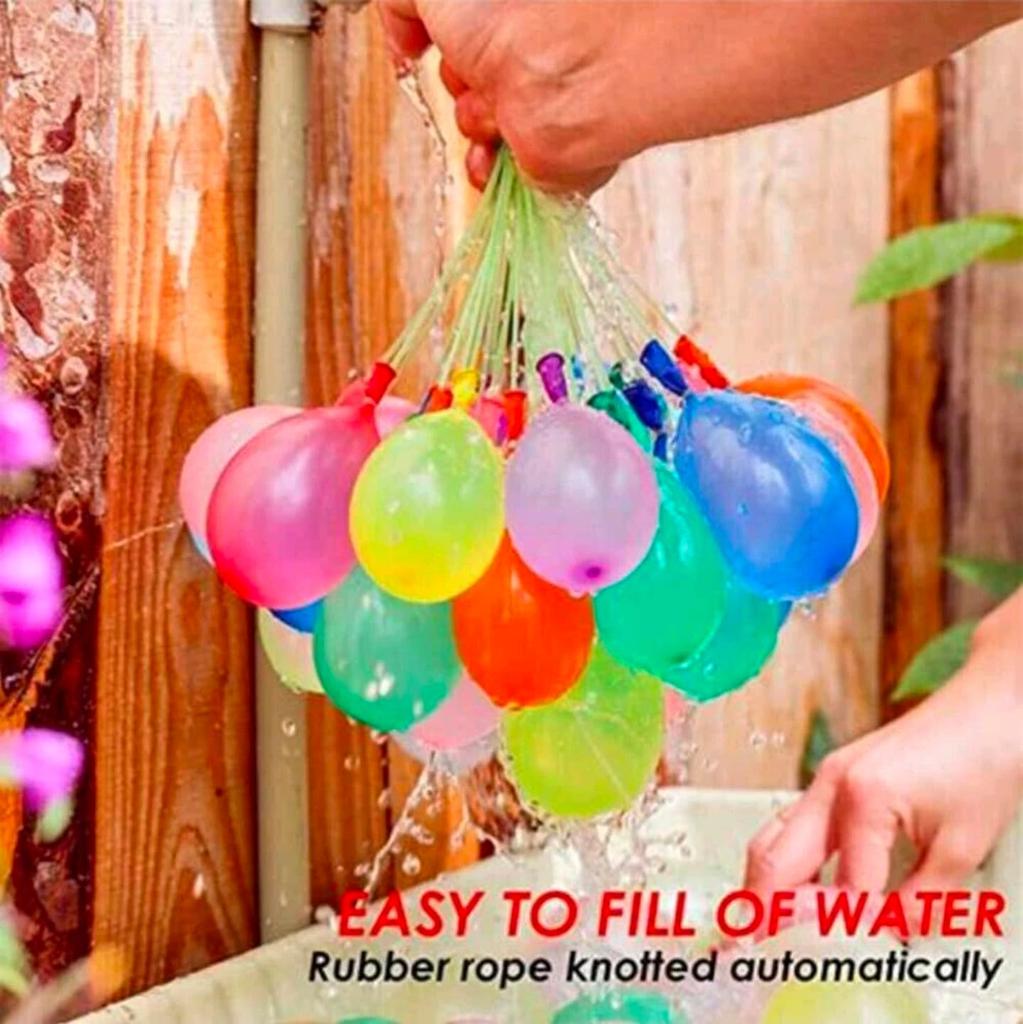 111 pz/1 set Palloncini ad Acqua Riempimento Rapido Bombe d'Acqua Estive Festa in Piscina Gioco di Squadra all'Aperto Giocattoli Splash per la Spiaggia Decorazione Divertente per Festival
