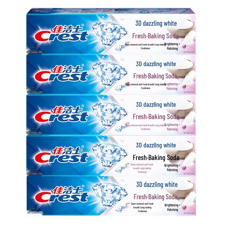 Crest 3D White Baking Soda Toothpaste