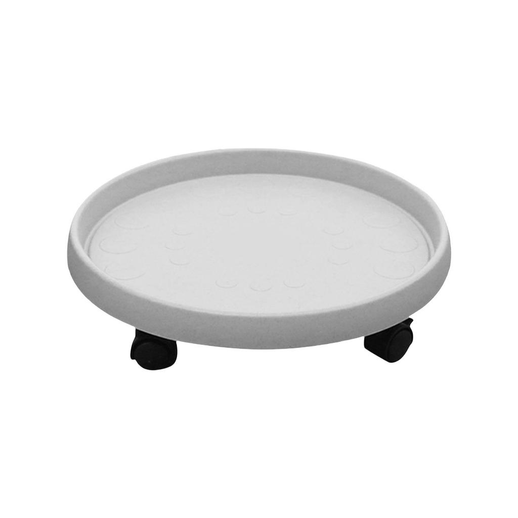 Pflanzenständer mit Rädern Runder Topf-Rollpflanzenständer mit Rädern Schwerlast-Blumentopfregal auf Rollen Wagen