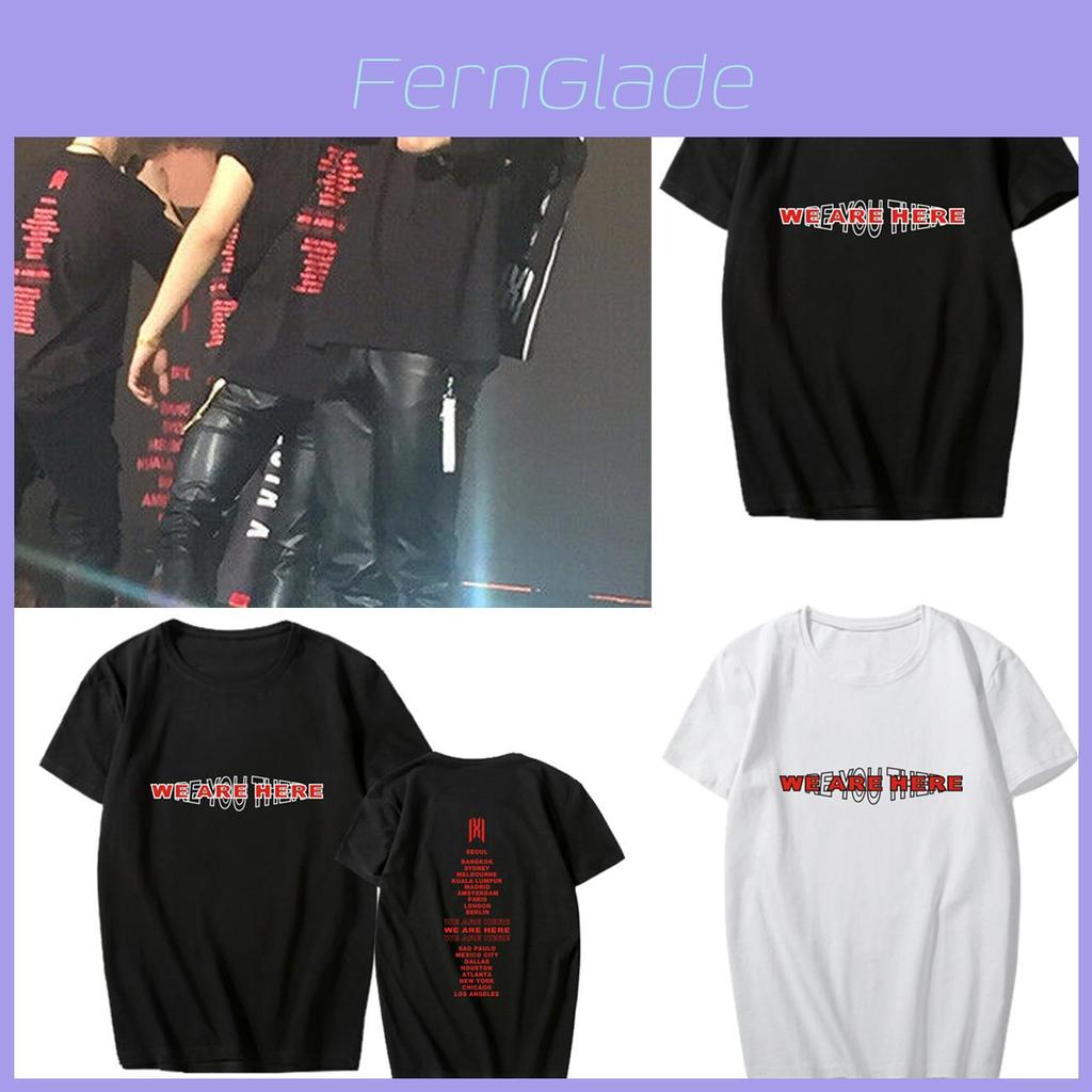 Monsta X Weißes Konzert-T-Shirt für Männer und Frauen mit weichem, bequemem Material